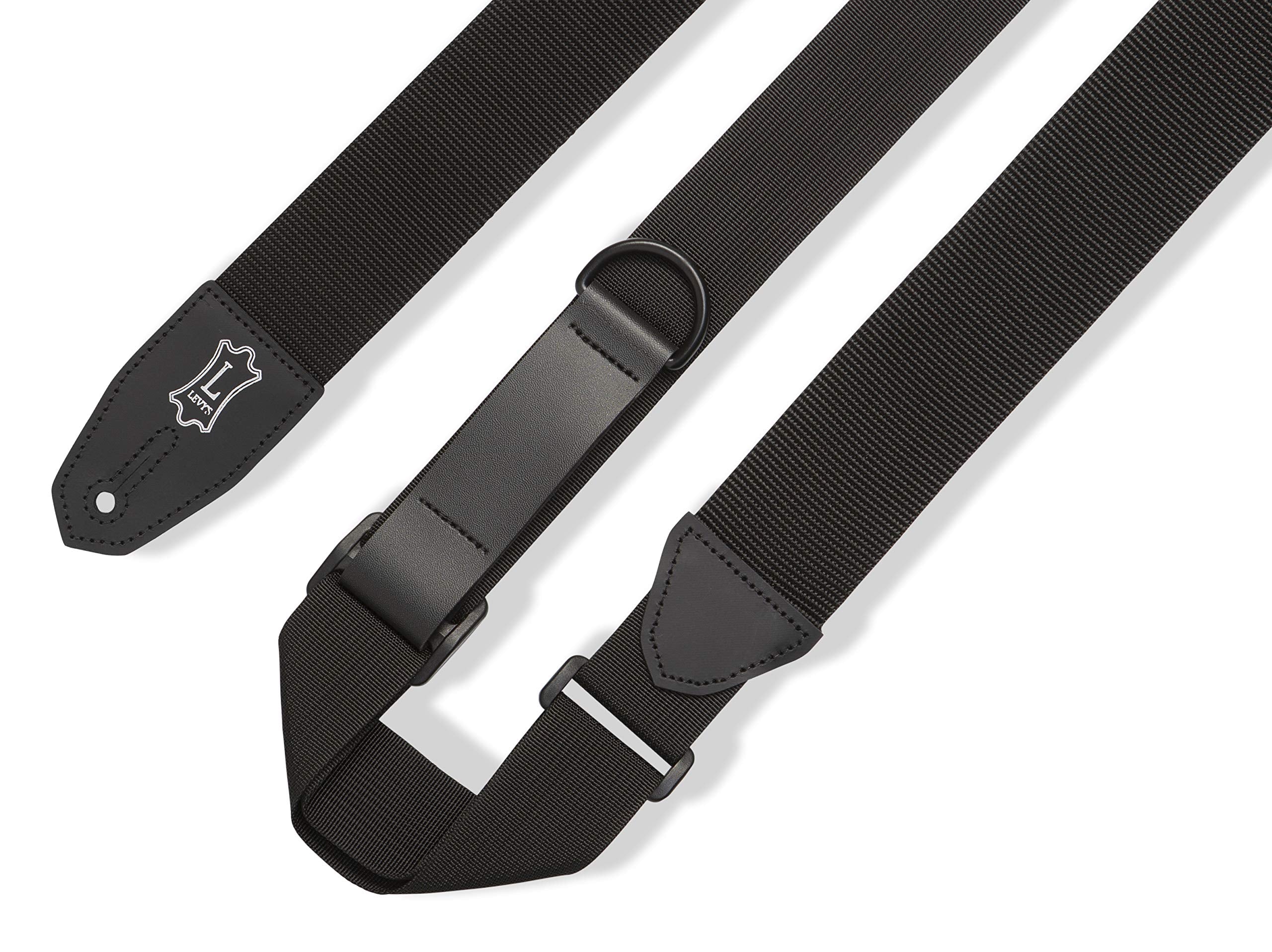 Levy's Leathers Guitar Strap (MRHP-BLK)